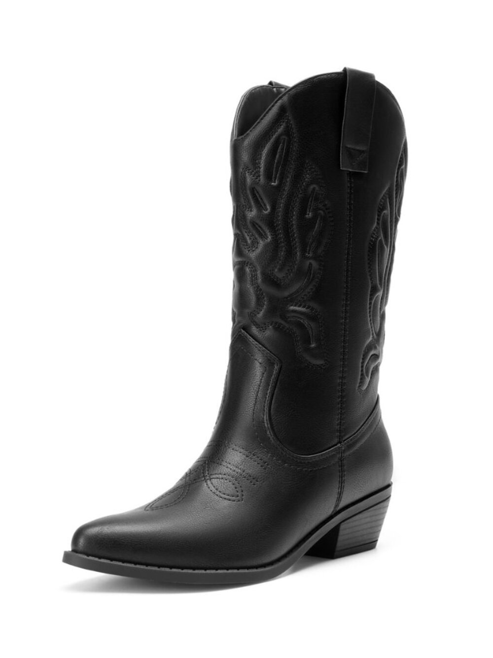Women's Cowboy Cowgirl Mid Calf Boots